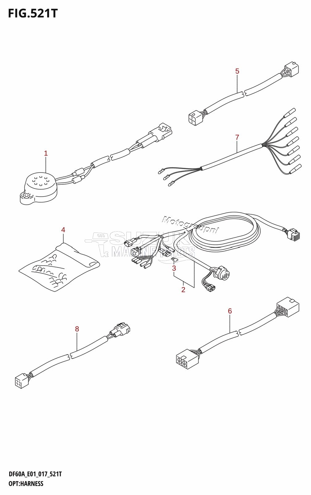 OPT:HARNESS (DF60AVTH:E01)