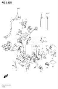 02002F-040001 (2020) 20hp E01 P01 P40-Gen. Export 1 (DF20A   DF20A    DF20AR   DF20AR    DF20AT   DF20AT    DF20ATH   DF20ATH) DF20A drawing HARNESS (DF9.9BTH,DF20ATH)