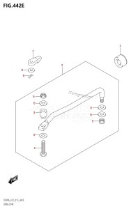 DF80A From 08002F-510001 (E03)  2015 drawing DRAG LINK (DF80A:E01)