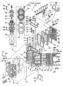 115B drawing CYLINDER--CRANKCASE