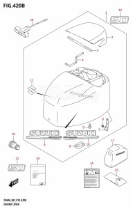 DF60A From 06003F-810001 (E03)  2018 drawing ENGINE COVER (DF50A)