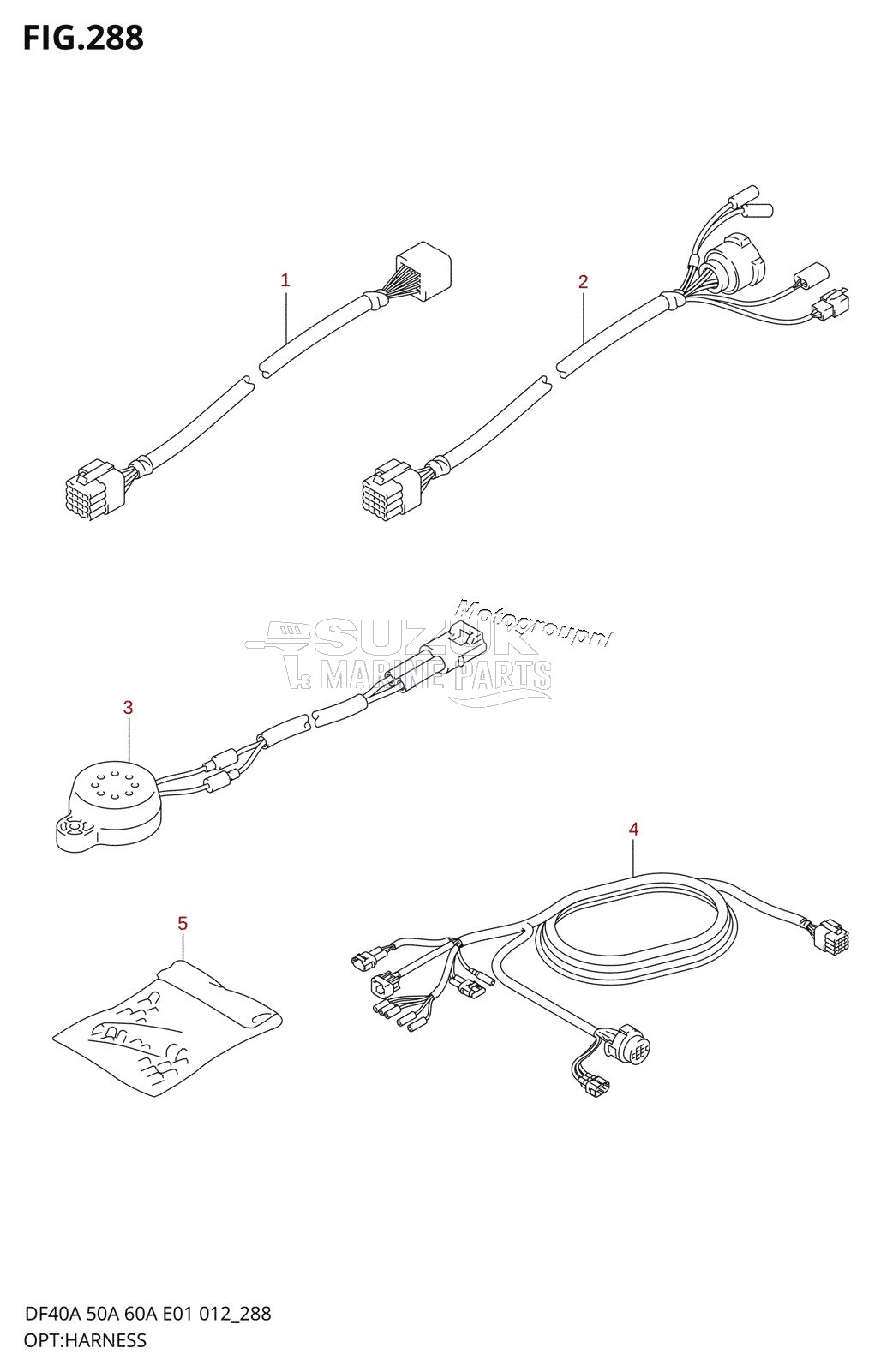 OPT:HARNESS (DF40AST E34)