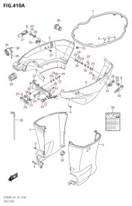 DF200AP From 20003P-710001 (E01 E40)  2017 drawing SIDE COVER (DF200AP:E01)