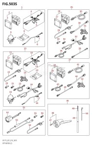 DF175ZG From 17502Z-410001 (E01 E40)  2014 drawing OPT:METER (2) (DF175ZG:E40)