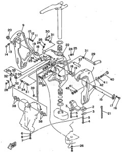 L130BETO drawing FRONT-FAIRING-BRACKET