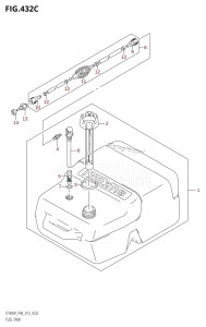 DT40 From 04005-310001 ()  2013 drawing FUEL TANK (DT40WR:P40)