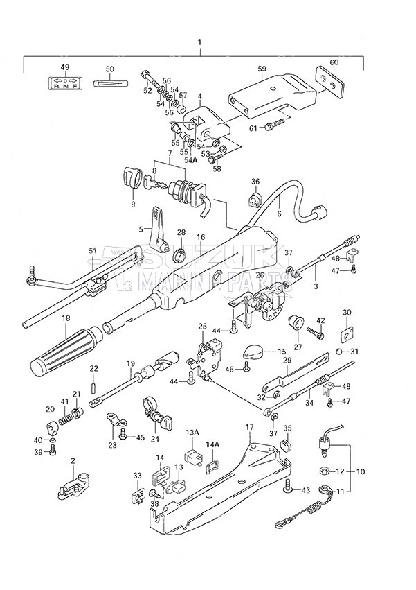 Tiller Handle