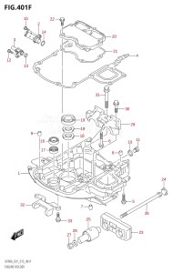 08002F-510001 (2005) 80hp E40 E01- (DF80A) DF80A drawing ENGINE HOLDER (DF80A:E40)