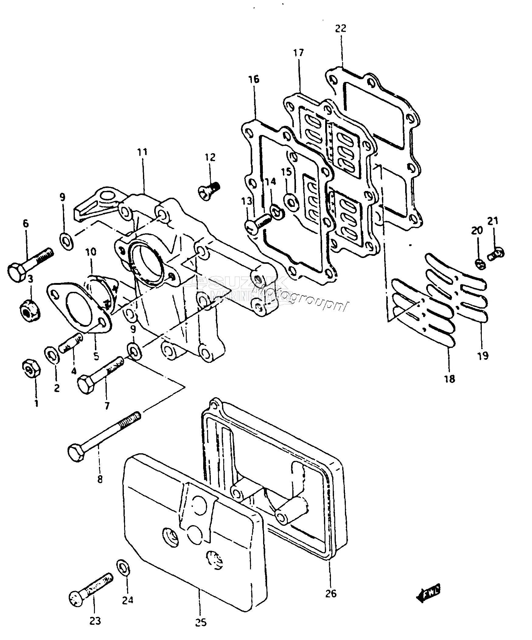 DT8 REED VALVE