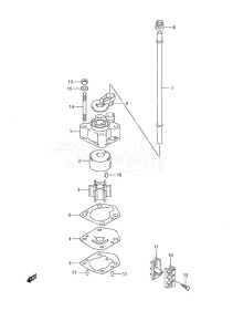 DF 9.9A drawing Water Pump