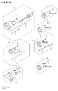 DF115T From 11502F-110001 (E40)  2011 drawing OPT:METER (K5,K6,K7)