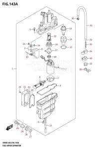 DF40A From 04003F-810001 (E03)  2018 drawing FUEL VAPOR SEPARATOR