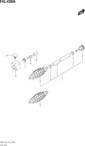 05004F-910001 (2019) 50hp E03-USA (DF50AVT) DF50A drawing FUEL HOSE