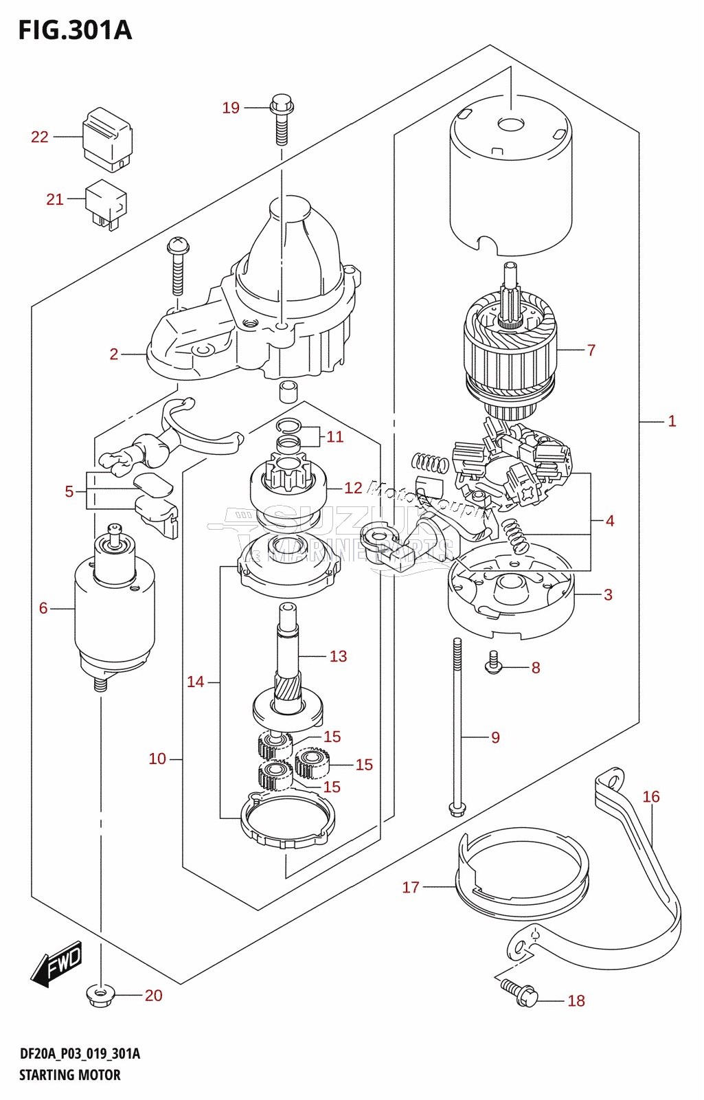 STARTING MOTOR