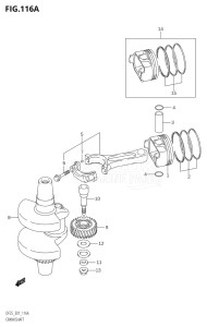 02001F-780001 (2007) 20hp E01-Gen. Export 1 (DF20RK7  DF20RK8) DF20 drawing CRANKSHAFT