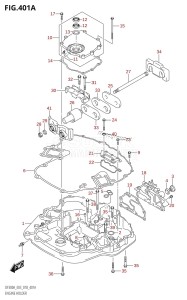 DF225Z From 22503Z-810001 (E03)  2018 drawing ENGINE HOLDER (DF300A)