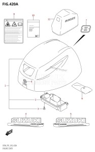 DF9.9A From 00994F-040001 (P01)  2020 drawing ENGINE COVER (DF8A,DF8AR)