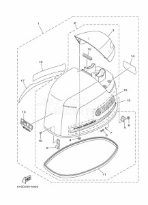 FT50CETL drawing TOP-COWLING