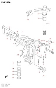 DF100 From 10002F-210001 (E03)  2012 drawing SWIVEL BRACKET