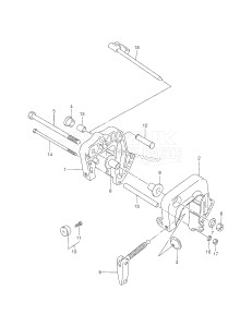 DT4 From 00402-151001 ()  2001 drawing CLAMP BRACKET