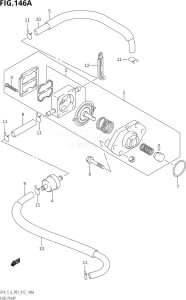 00602F-210001 (2012) 6hp P01-Gen. Export 1 (DF6) DF6 drawing FUEL PUMP (DF4:P01)