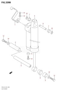 DF50 From 05001F-151001 (E03)  2001 drawing GAS CYLINDER ((DF40QH,DF50QH):(K1,K2))