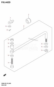 DF50A From 05003F-410001 (E01)  2014 drawing DRAG LINK (DF40AST:E34)