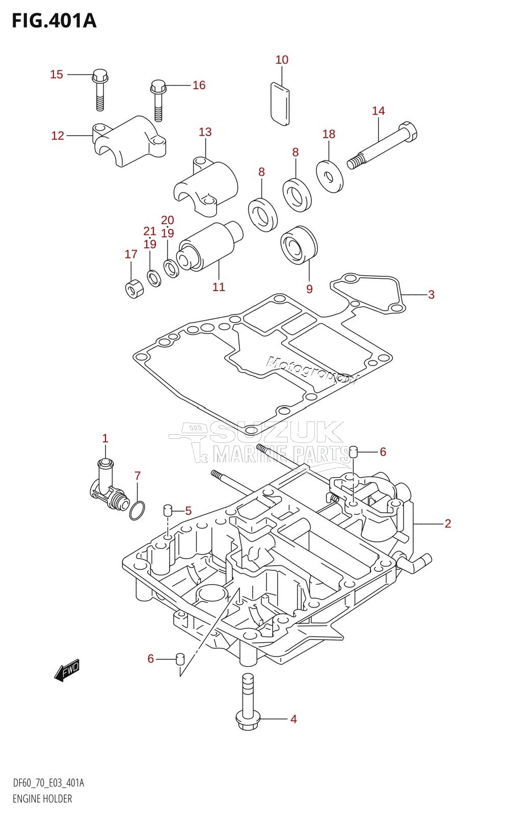 ENGINE HOLDER