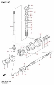 DF50A From 05003F-410001 (E03)  2014 drawing TRANSMISSION (DF50AVT)