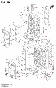 DF350A From 35001F-910001 (E03)  2019 drawing CYLINDER HEAD