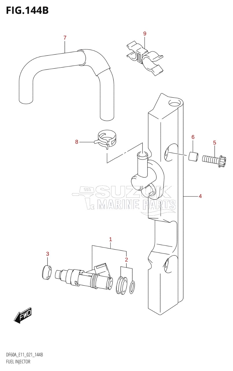 FUEL INJECTOR (E40)