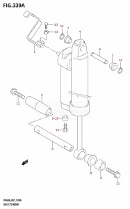 DF50A From 05003F-110001 (E01)  2011 drawing GAS CYLINDER (DF40AQH,DF60AQH,DF60AWQH)