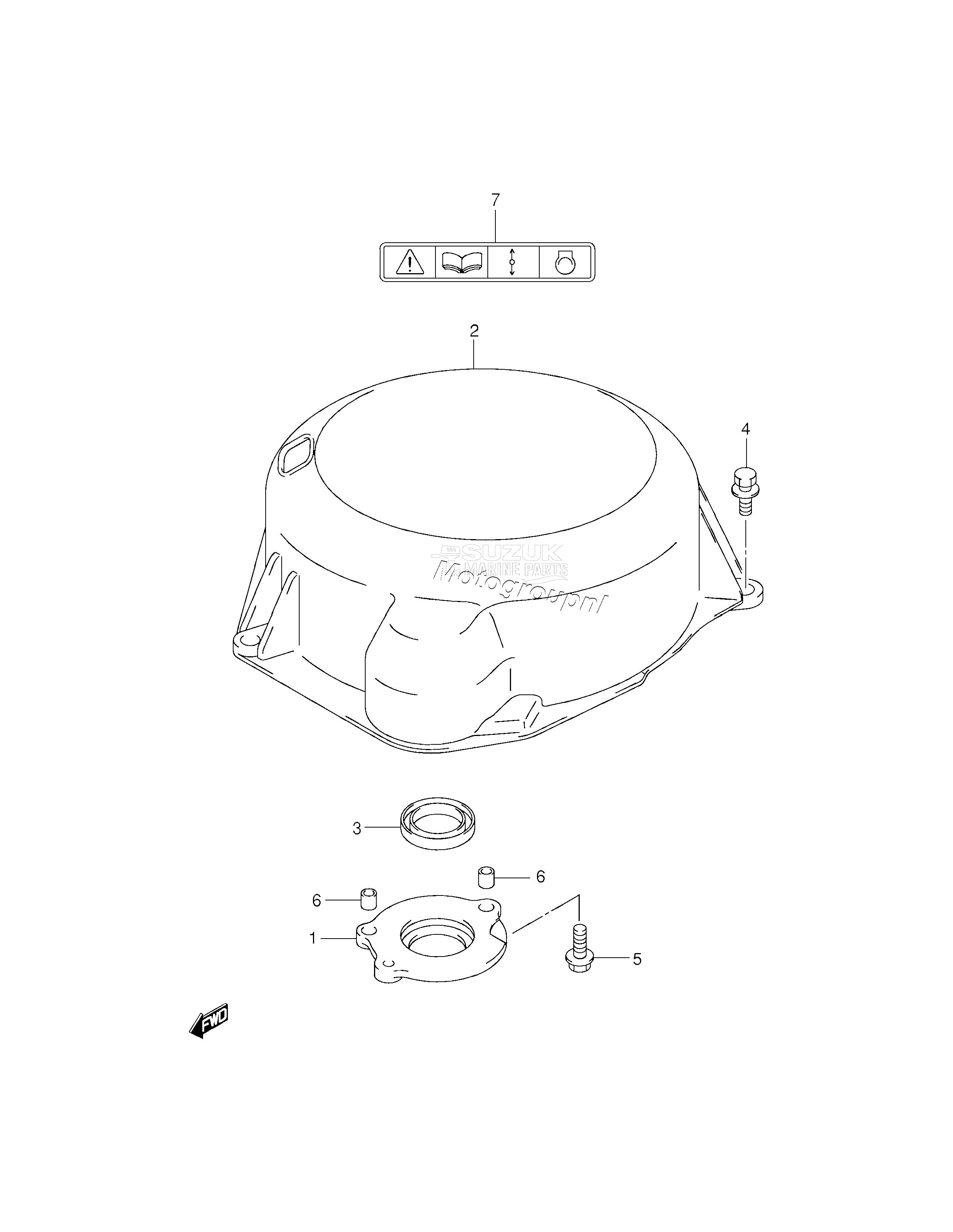 UNDER OIL SEAL