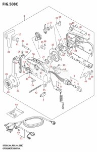 DF30A From 03003F-610001 (P01 P40)  2016 drawing OPT:REMOTE CONTROL (DF30A:P40)