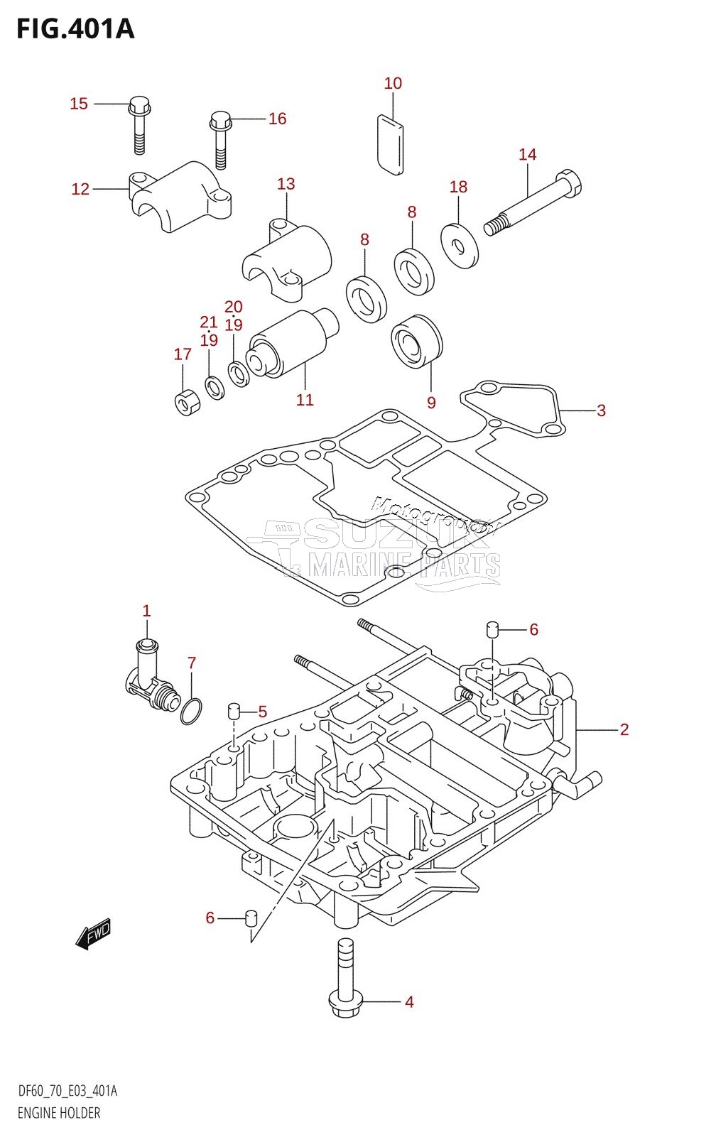 ENGINE HOLDER