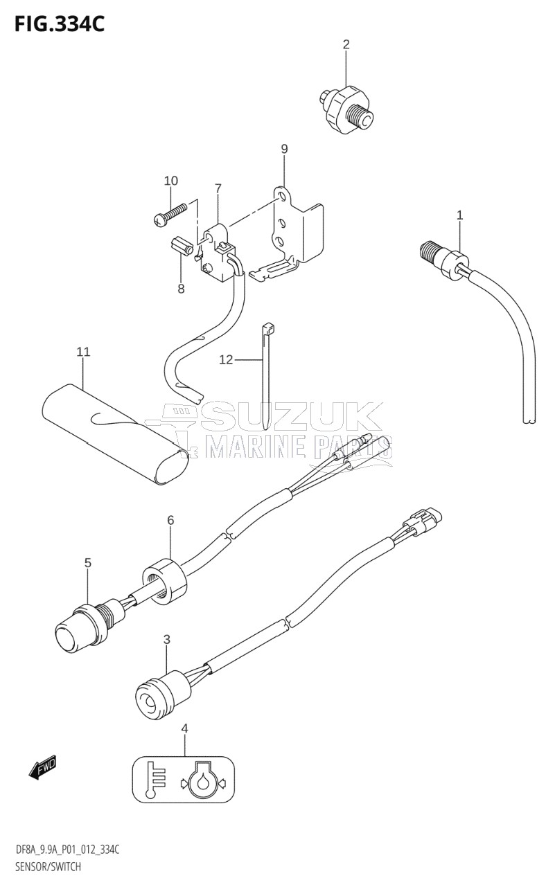 SENSOR / SWITCH (DF9.9A:P01)