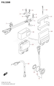 DF175A From 17503F-910001 (E03)  2019 drawing PTT SWITCH /​ ENGINE CONTROL UNIT (DF175AT,DF175AZ)