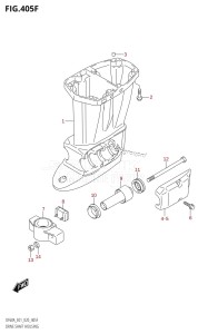 DF60A From 06002F-040001 (E01 E40)  2020 drawing DRIVE SHAFT HOUSING (DF60ATH:E01)