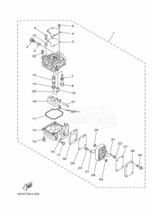 15FMHS drawing CARBURETOR