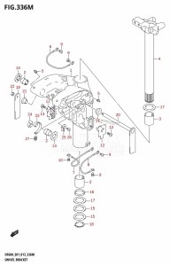 DF60A From 06002F-310001 (E01 E40)  2013 drawing SWIVEL BRACKET (DF60ATH:E40)