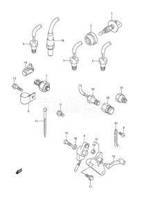 Outboard DF 300A drawing Sensor