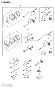 DF115A From 11503F-610001 (E01 E03 E11 E40)  2016 drawing OPT:MULTI FUNCTION GAUGE