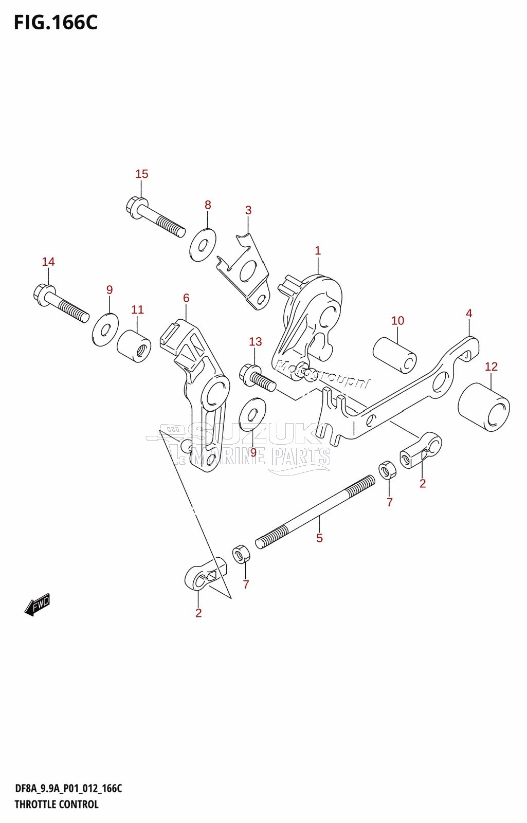 THROTTLE CONTROL (DF9.9A:P01)