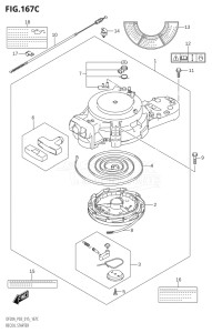 02002F-510001 (2005) 20hp P03-U.S.A (DF20A  DF20AR  DF20AT  DF20ATH) DF20A drawing RECOIL STARTER (DF9.9BT:P03)