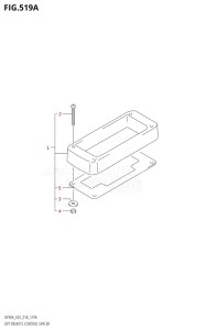 09003F-810001 (2018) 90hp E03-USA (DF90AT  DF90ATH) DF90A drawing OPT:REMOTE CONTROL SPACER