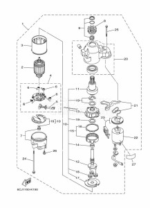 F40DETL drawing STARTING-MOTOR