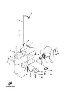 F15A drawing PROPELLER-HOUSING-AND-TRANSMISSION-2