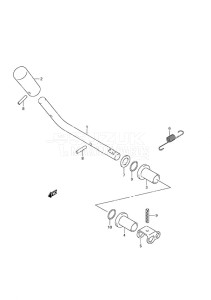 DF 2.5 drawing Clutch Lever