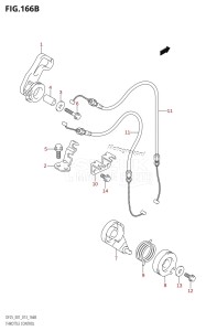 DF25 From 02503F-310001 (E01)  2013 drawing THROTTLE CONTROL (DF25R:E01)