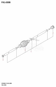 DF140BT From 14005F-440001 (E11 - E40)  2024 drawing FUEL HOSE (E11,E01)